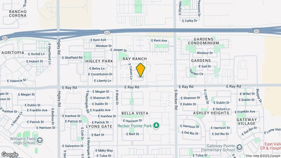 3764 E Liberty Ln Map and Location Details