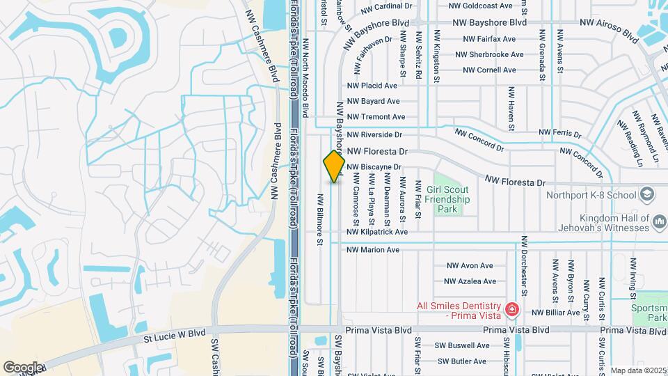 362 NW Bayshore Blvd Map and Location Details