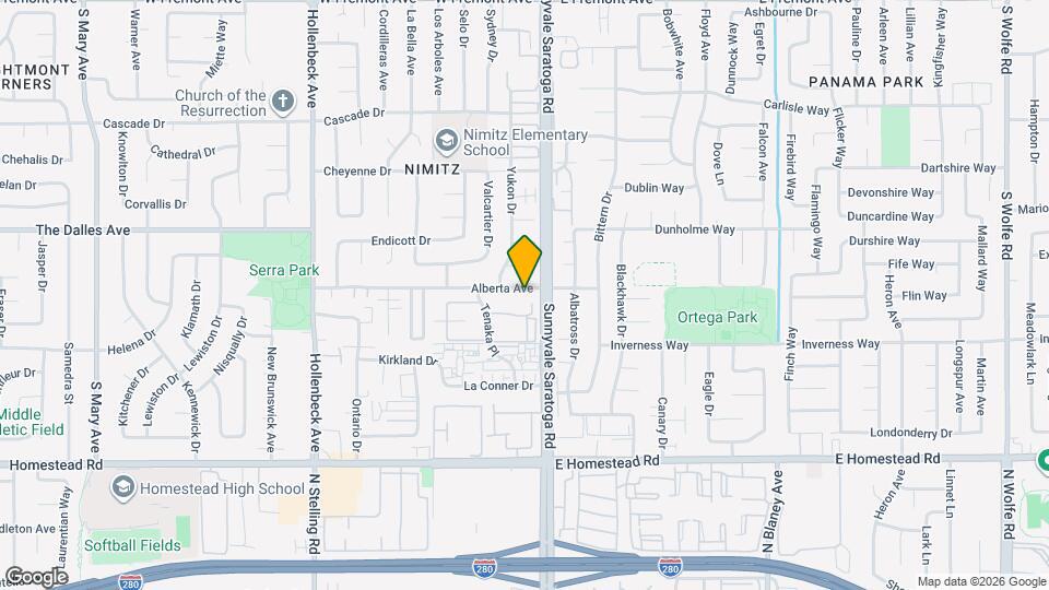 512 Alberta Ave Mapa y Detalles de la Ubicación