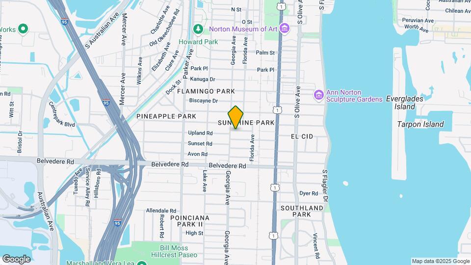 616 Upland Rd Map and Location Details