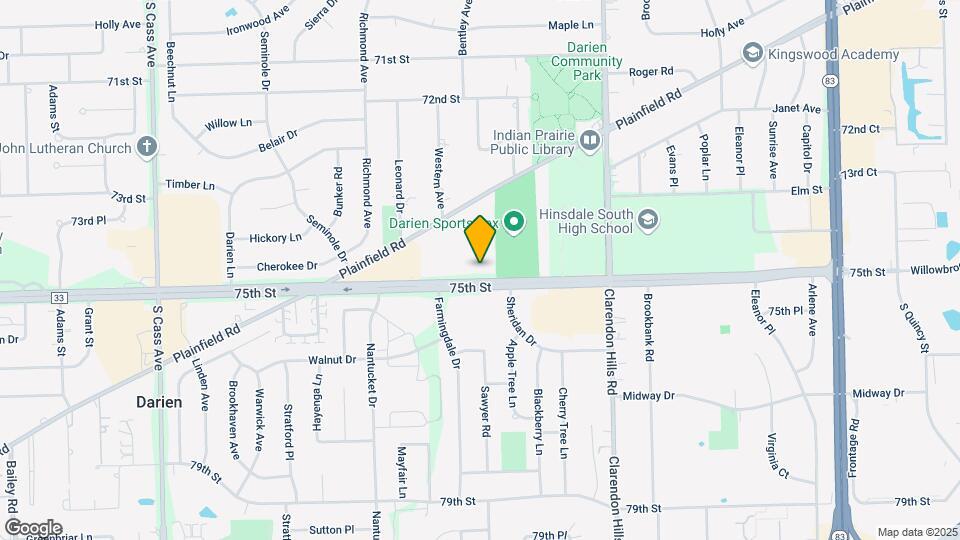 7410 Brookdale Dr Map and Location Details
