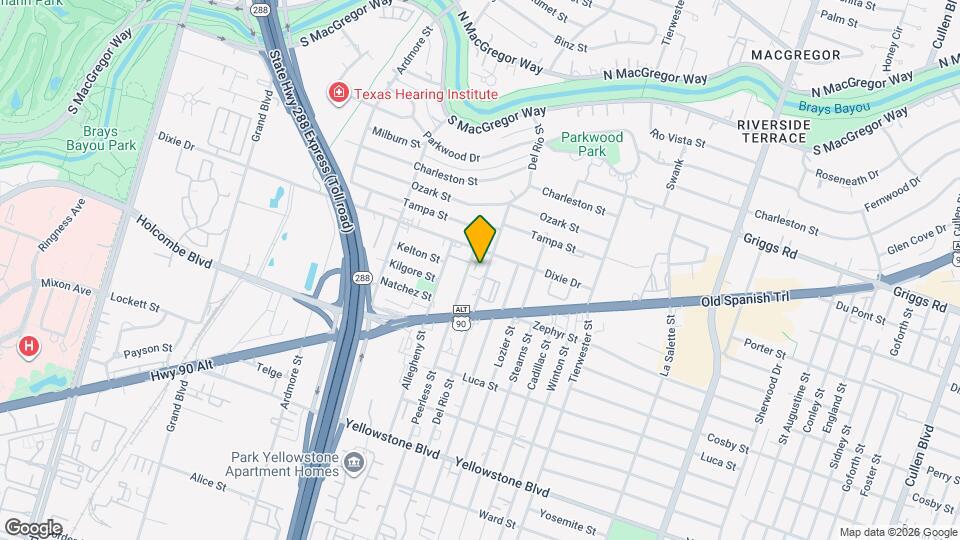 6330 Del Rio St Map and Location Details