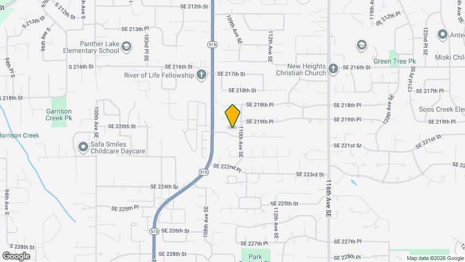 10910 SE 220th Pl Map and Location Details