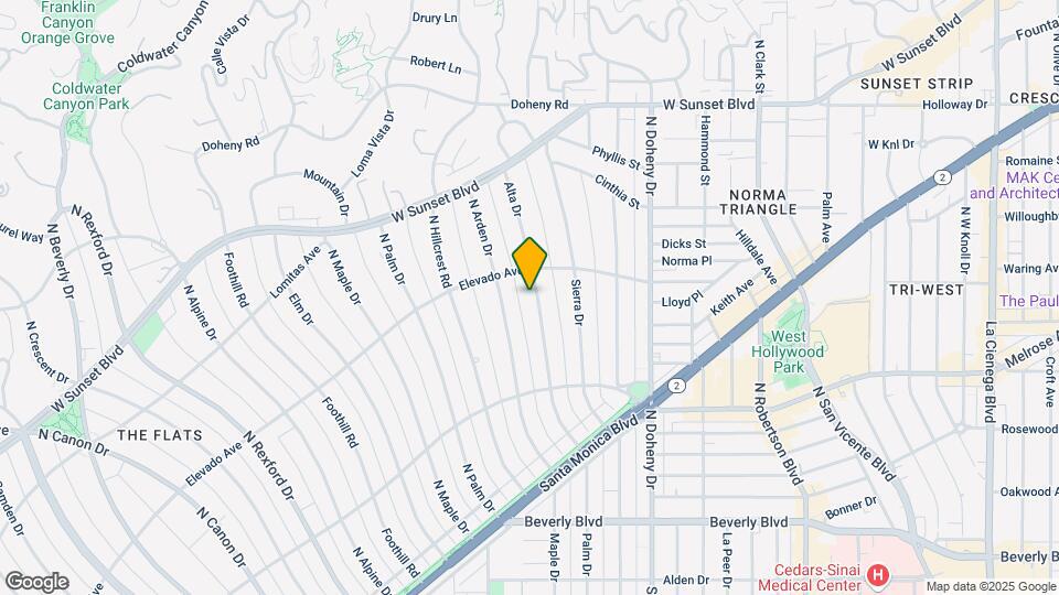 627 Alta Dr Map and Location Details