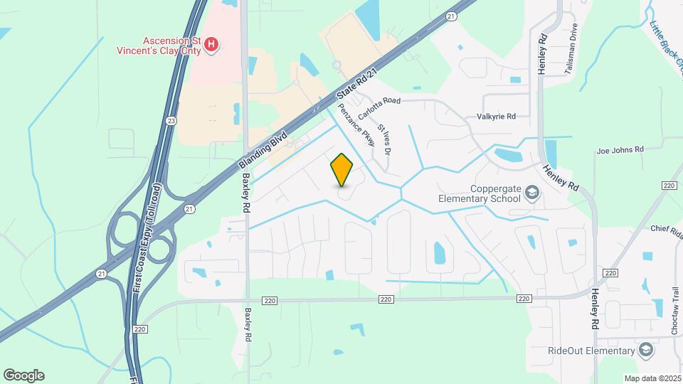 1817 Penzance Pkwy Map and Location Details