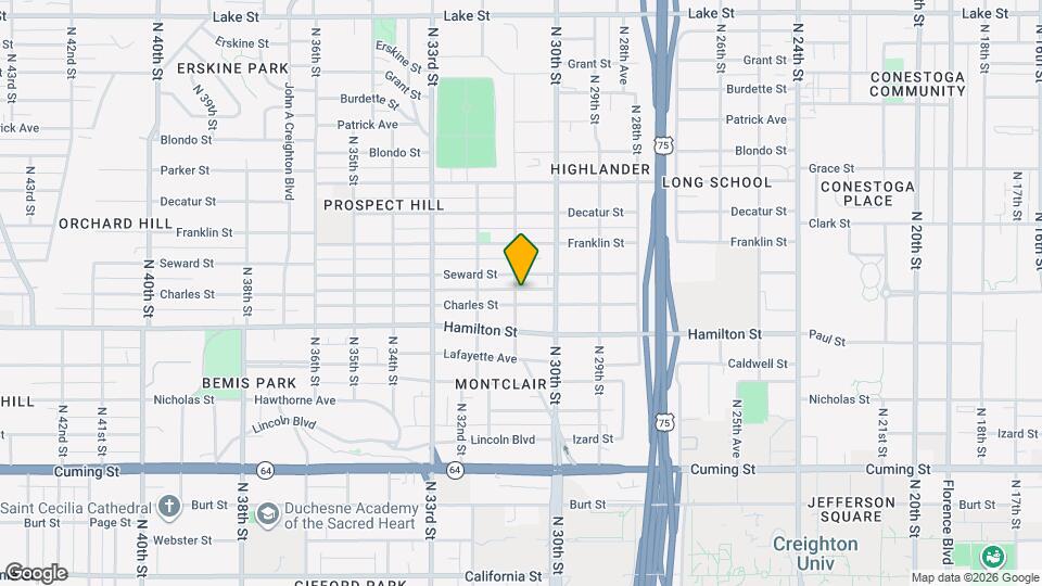1511 N 31st St Map and Location Details