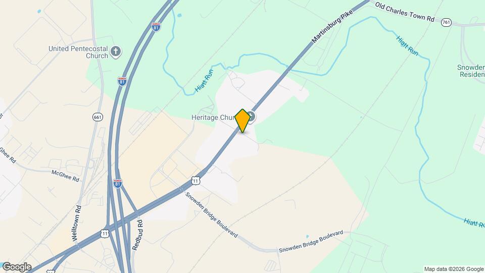 2000 Martinsburg Pike Map and Location Details