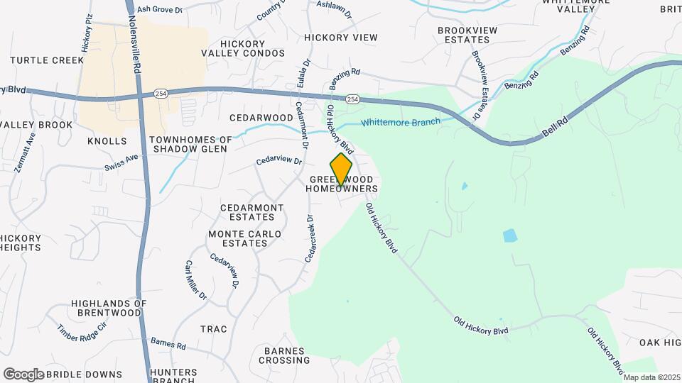 2213 Green Trails Dr Map and Location Details