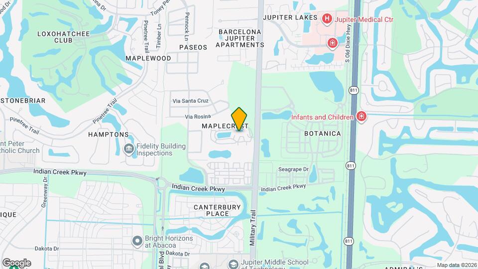 371 Maplecrest Cir Map and Location Details