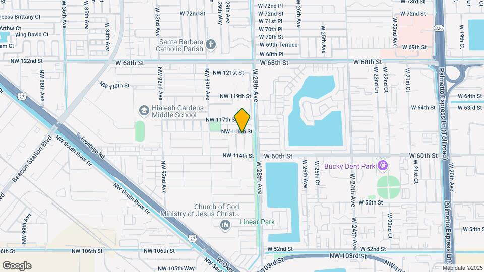 11562 NW 87th Pl Map and Location Details