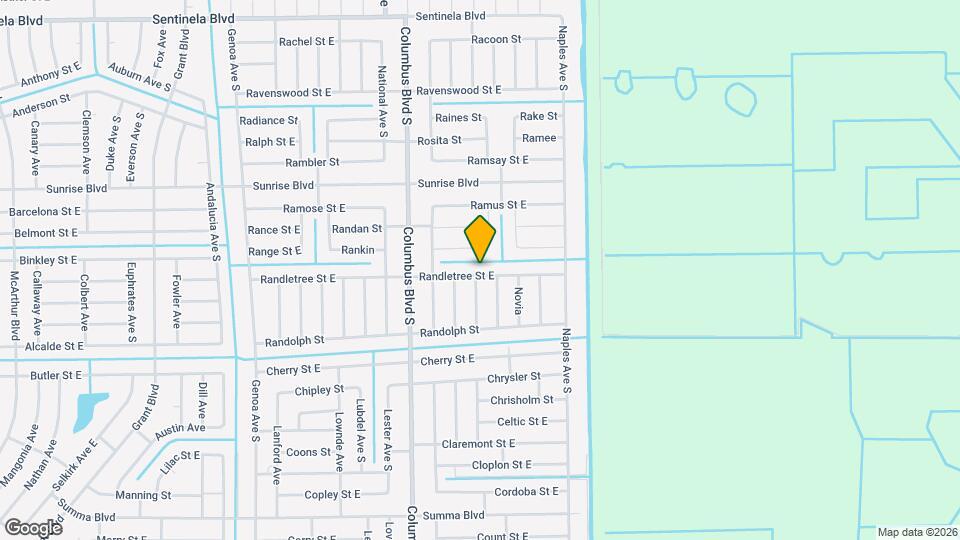 1223 Randletree St E Map and Location Details