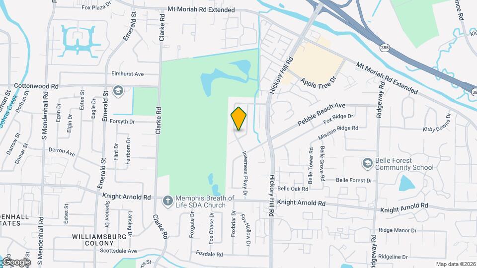 3054 Inverness Pkwy Dr Map and Location Details