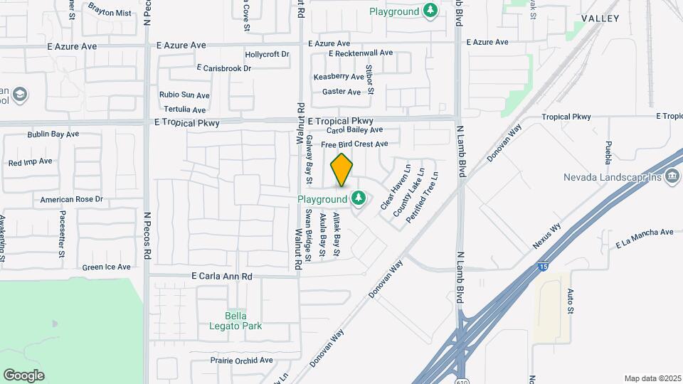 5808 Beluga Bay St Map and Location Details