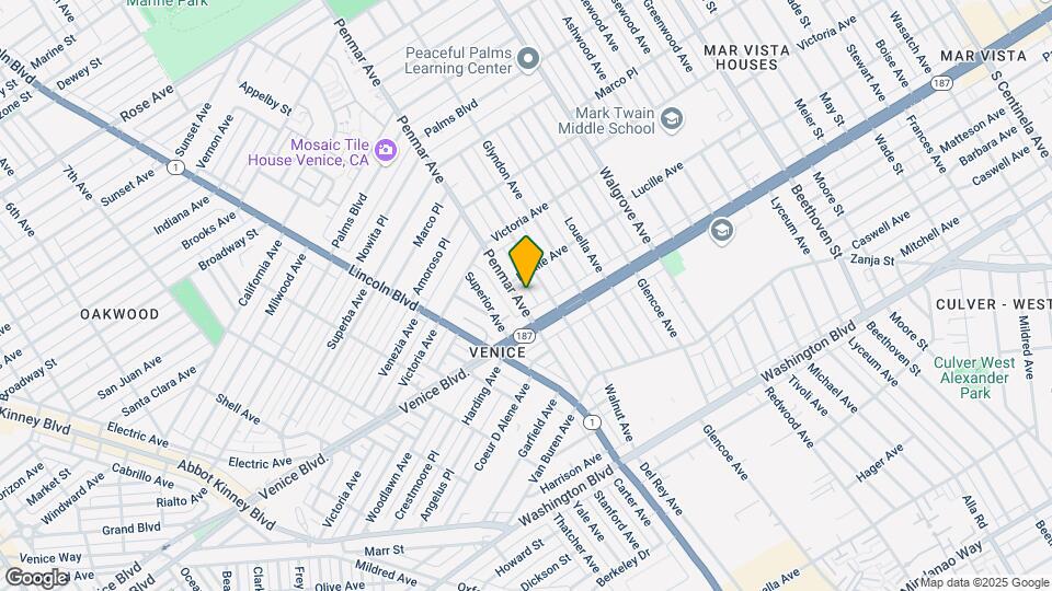 2320 Penmar Ave Map and Location Details