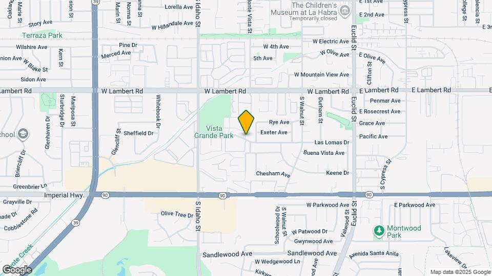 875 Las Lomas Dr Map and Location Details