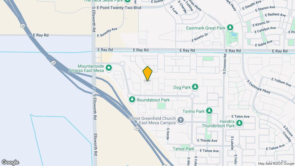 9528 E Travertine Ave Map and Location Details