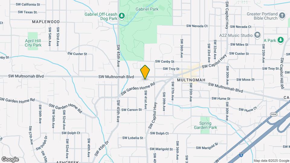 7937 SW 40th Ave Map and Location Details