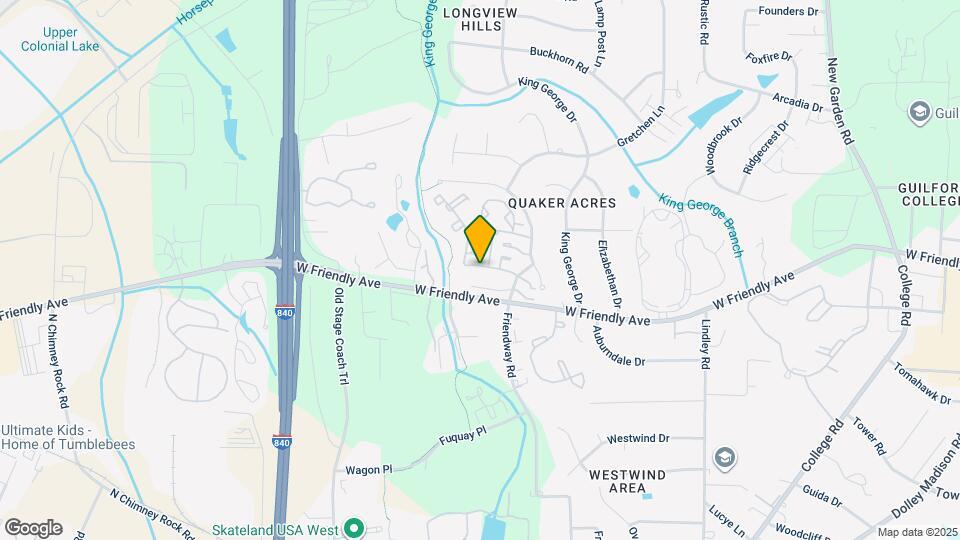 6703 Daniel Pierce Dr Map and Location Details