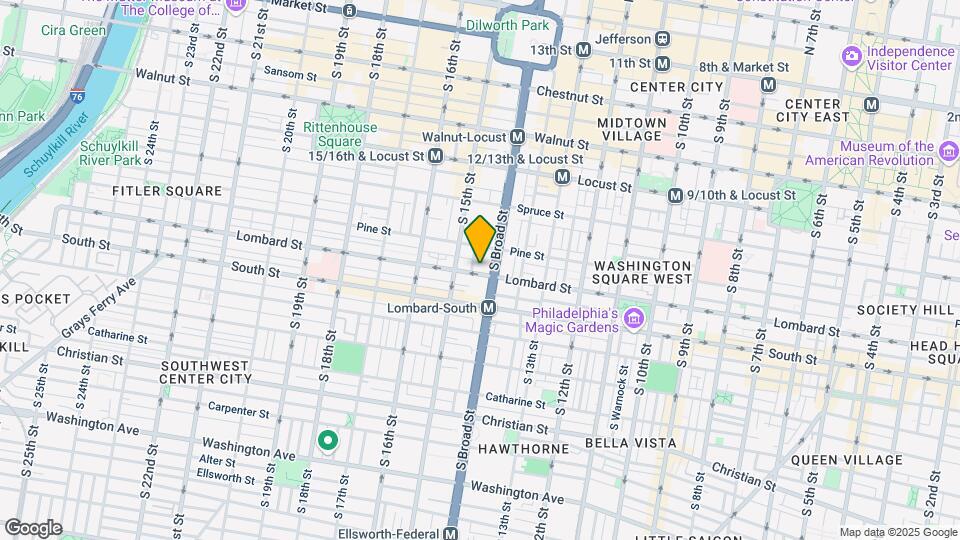 1413 Lombard St Map and Location Details