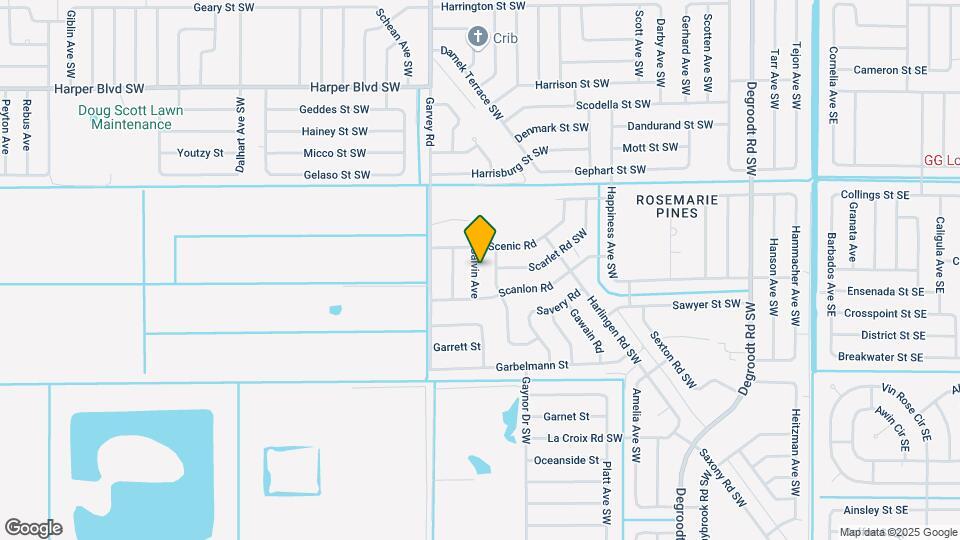 1037 Galvin Ave Map and Location Details