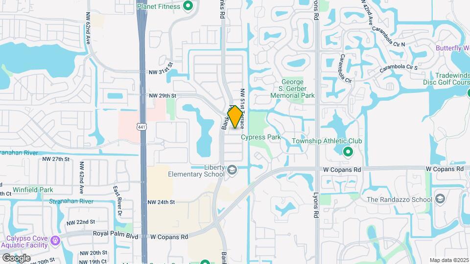 5137 NW 28th St Map and Location Details