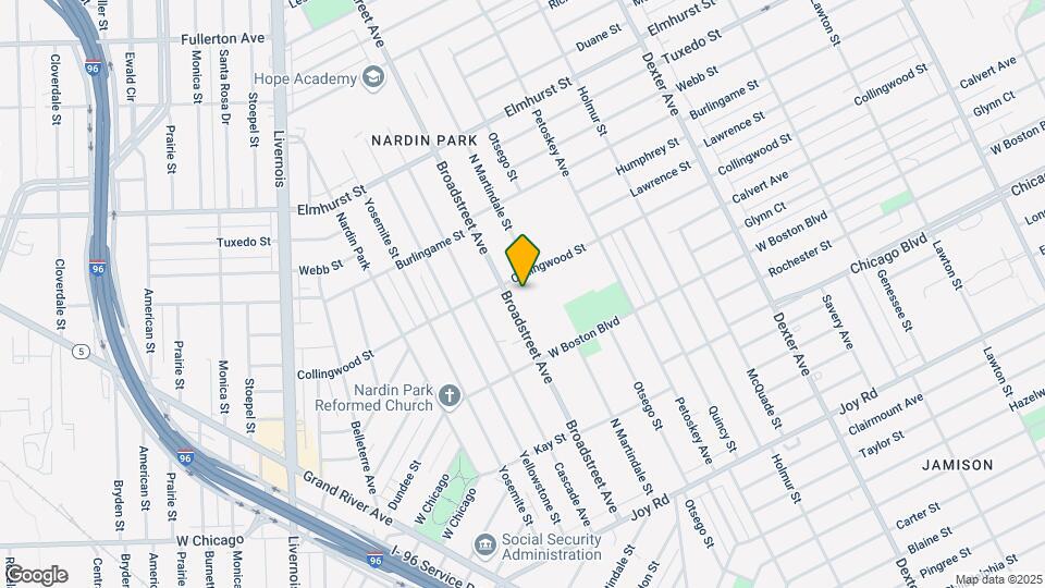 10036 Broadstreet Ave Mapa y Detalles de la Ubicación