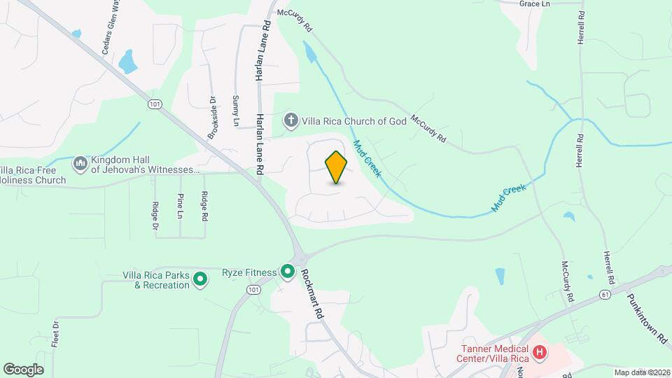 1024 Buckeye Ln Map and Location Details