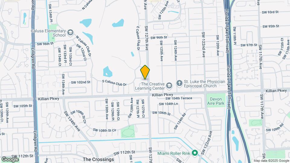 12715 SW 102nd Ter Mapa y Detalles de la Ubicación