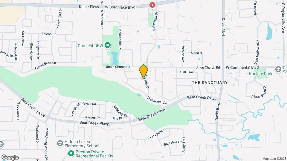 520 Arcadia Dr Map and Location Details
