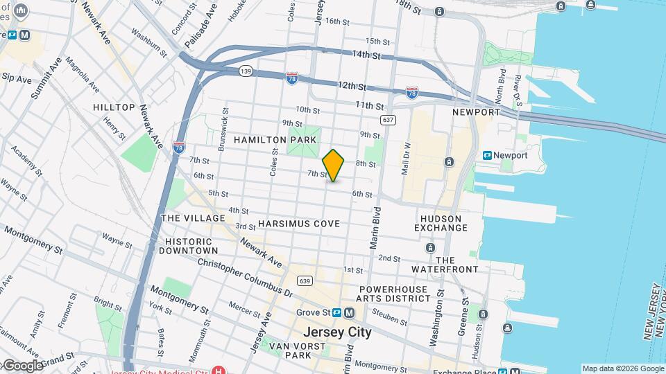 218 6th St, Unit Apt #1 Mapa y Detalles de la Ubicación