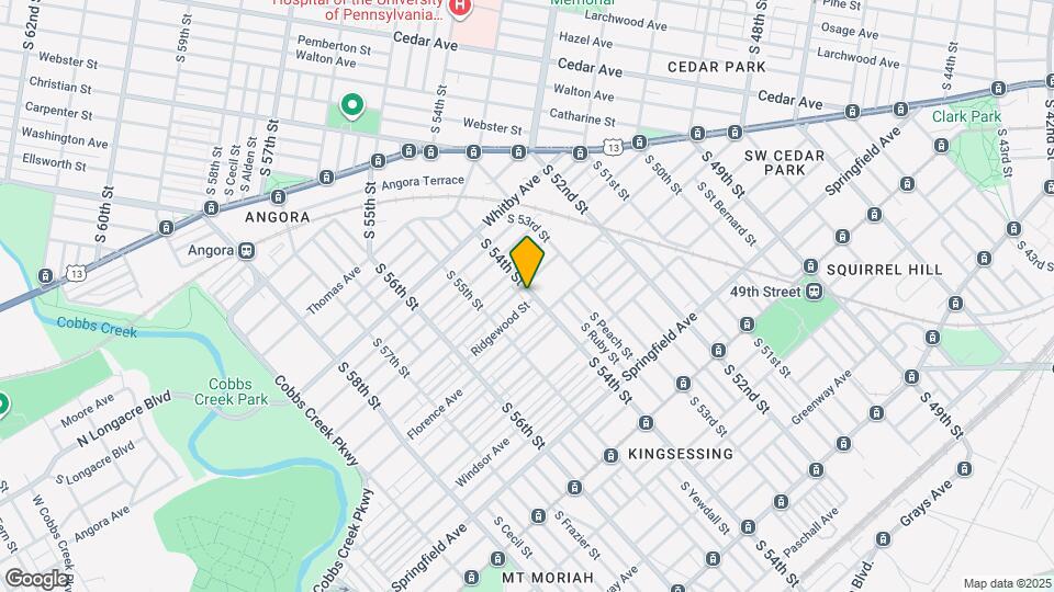 1128 S 54th St Map and Location Details