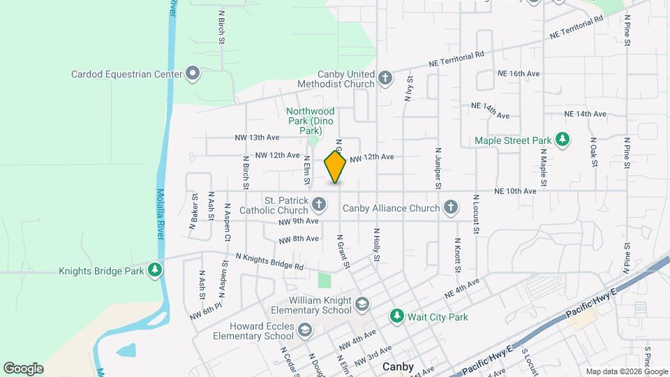 420 NW 10th Ave Map and Location Details