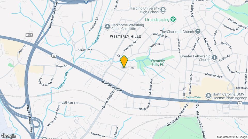 Evoke Living at Morris Field Map and Location Details