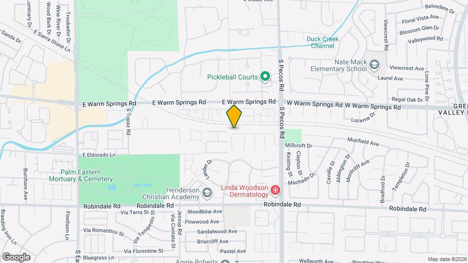 3214 E Rutledge Dr Map and Location Details