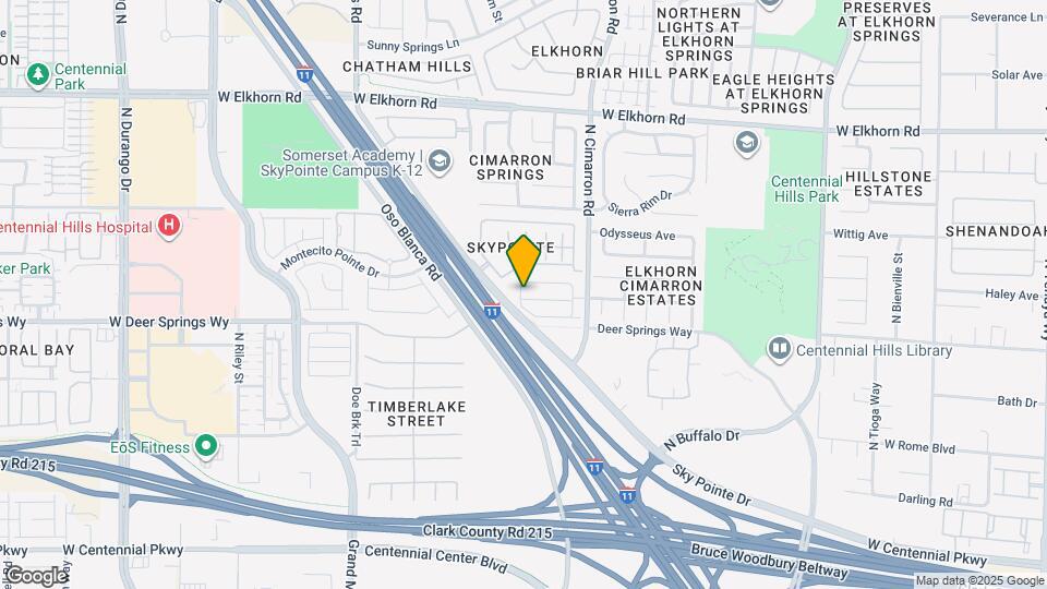 8056 Aztec Basin Ave Map and Location Details