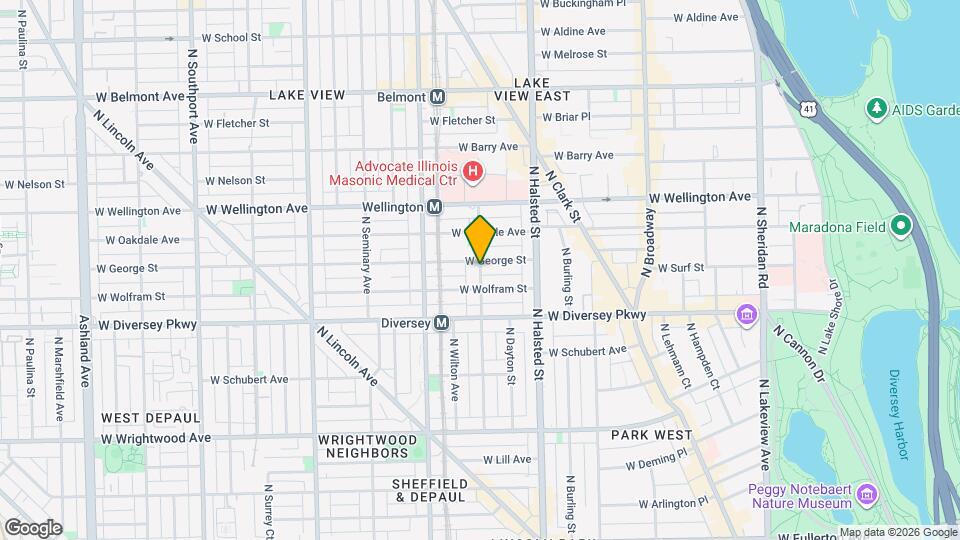 2858 N Mildred Ave, Unit R2 Map and Location Details