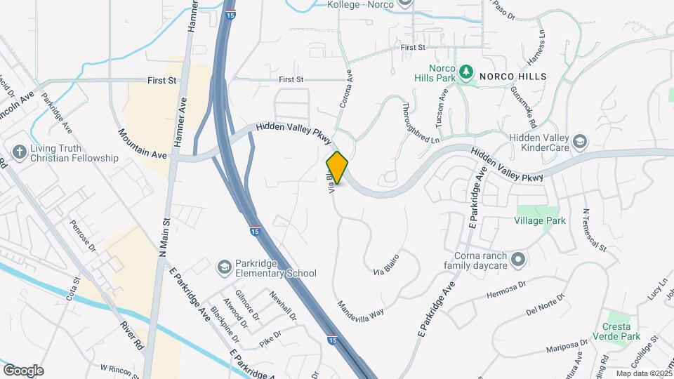 795 Vía Blairo Map and Location Details