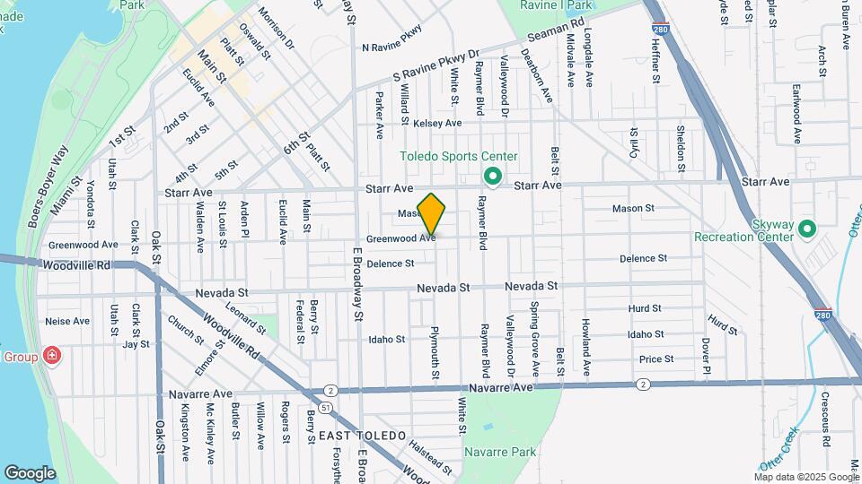1228 Greenwood Ave, Unit 3 Map and Location Details