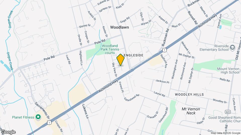 8502 Hallie Rose Pl Map and Location Details