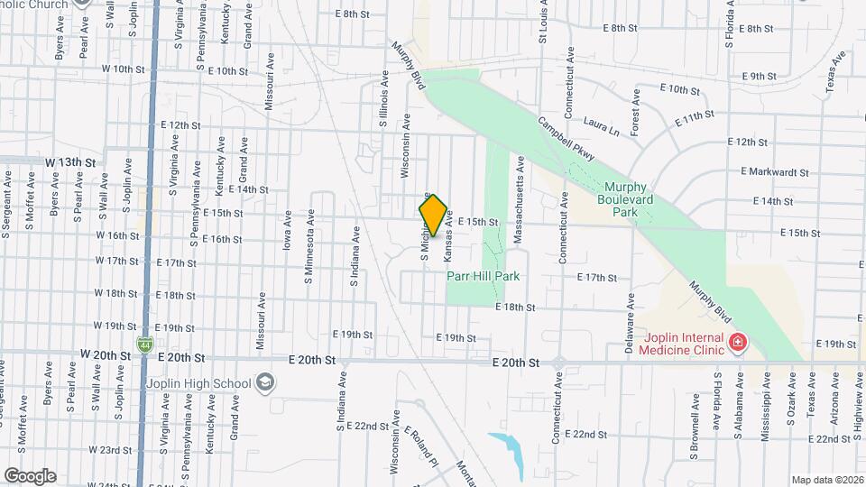 Ozark Terrace II Map and Location Details