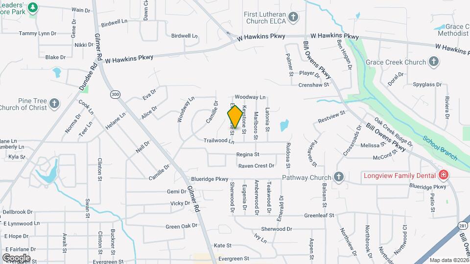 3004 Evangeline St Mapa y Detalles de la Ubicación