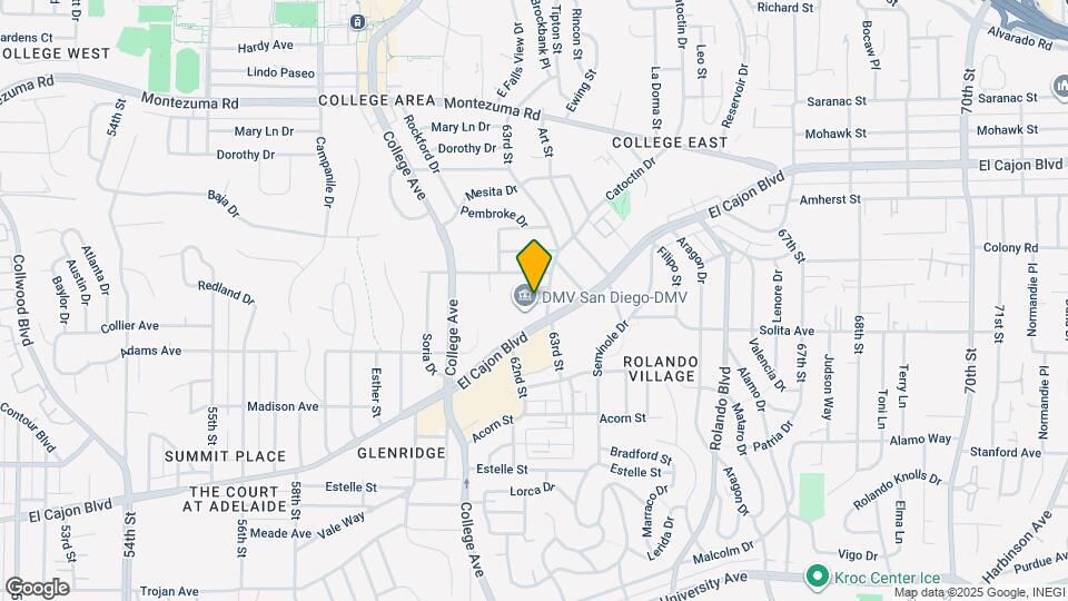4722 63rd St Map and Location Details