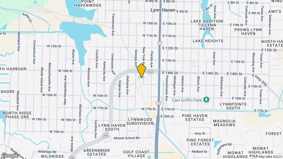 1414 New York Ave Map and Location Details