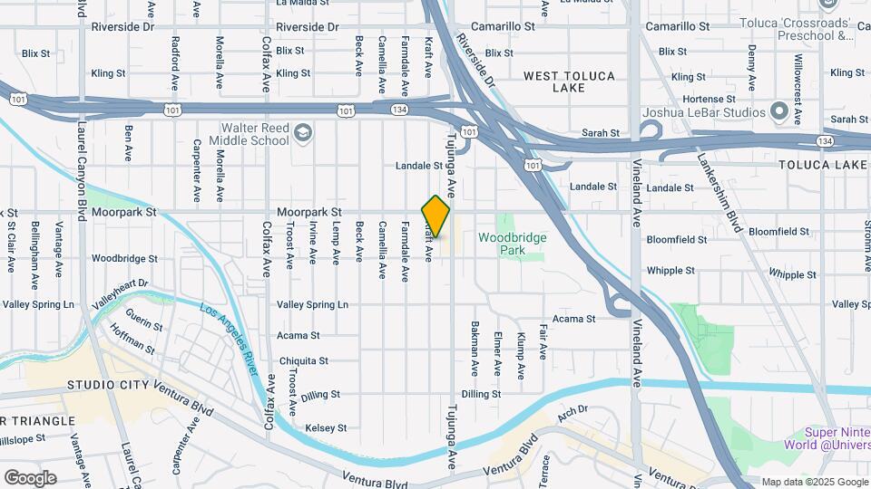 4360 Kraft Ave Map and Location Details