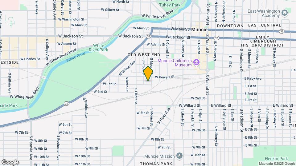 808 W 1st St Map and Location Details