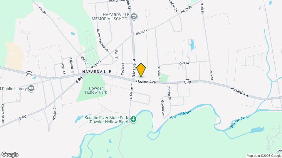 329 Hazard Ave Map and Location Details