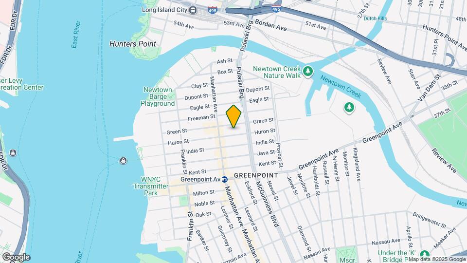 191 Huron St Map and Location Details