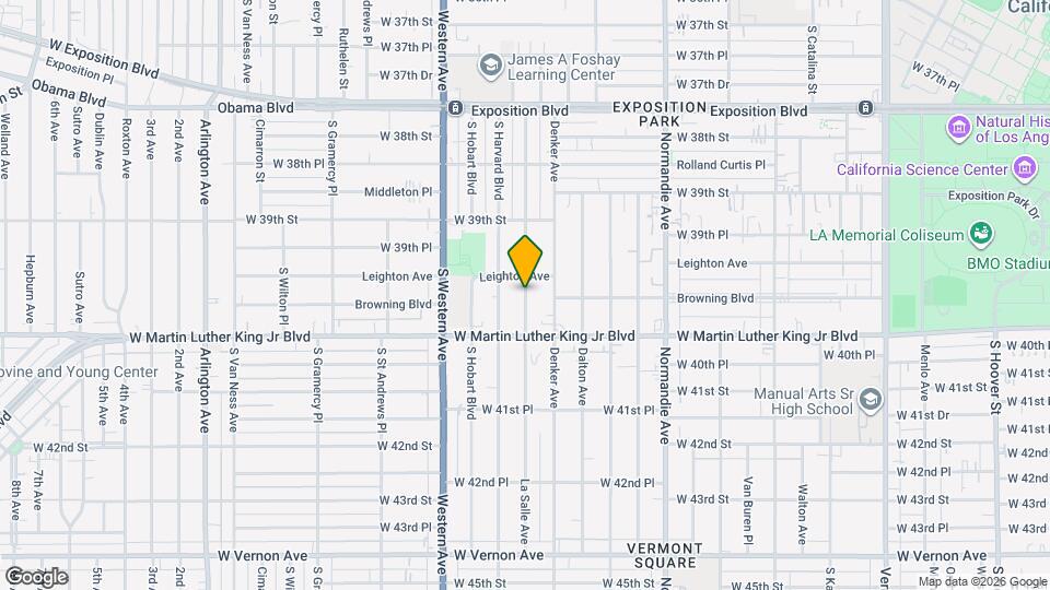 3965 La Salle Ave Mapa y Detalles de la Ubicación