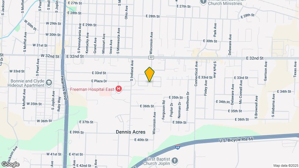 3305 S Indiana Ave Map and Location Details