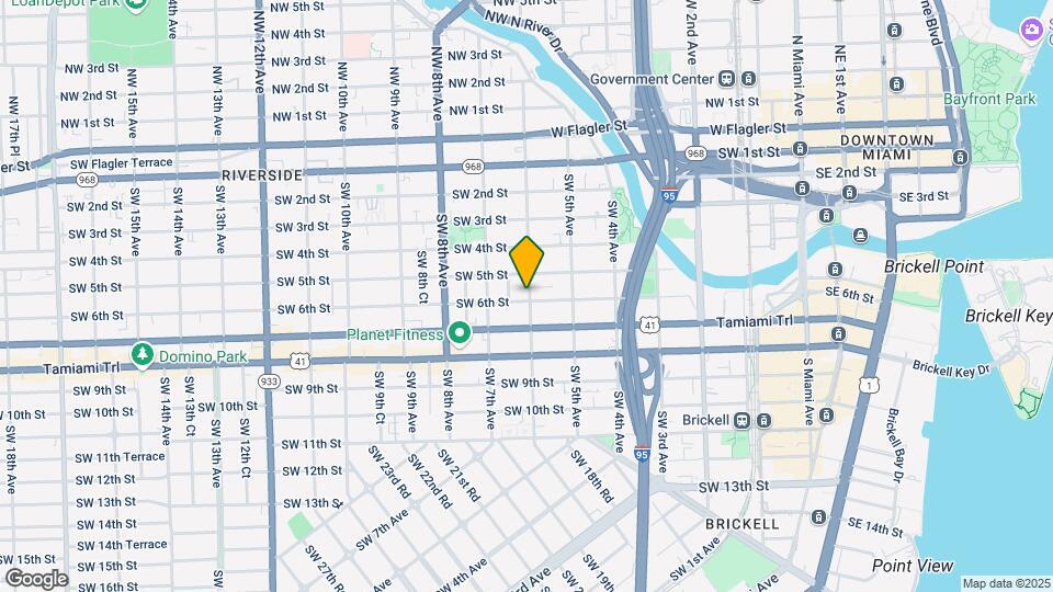 601 S 6th St Map and Location Details